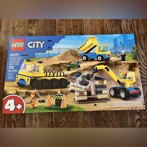 Lego City Construction Set - Yellow, Blue, Black